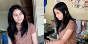 Ini Potret Gadis Penjual Kopi Berparas Cantik di Warung Pinggir Jalan, Cakepnya Bak Artis Ibu Kota!