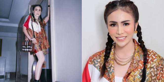 8 Potret Momo Geisha dengan Rambut Kepang Dua, Auranya Gemas Banget! 