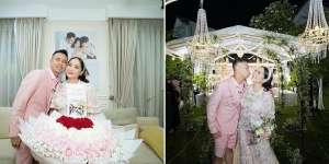 10 Potret Perayaan Anniversary Pernikahan ke-8 Nagita Slavina dan Raffi Ahmad, Gemas dan Romantis Banget!