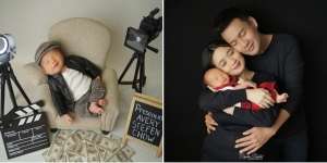 10 Newborn Photoshoot Baby Avery Anak Fendy Chow dan Stella Cornelia, Tampil Bak Sutradara Film yang Gemesin Abis!