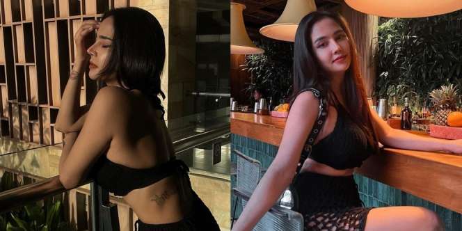 Mencuri Perhatian Kaum Adam, Ini Deretan Potret DJ Joana Pakai Rok Jaring-Jaring dengan Belahan Tinggi