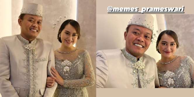 Sule dan Memes Prameswari Kedapatan Foto Mesra Pakai Baju Pengantin, Netizen Auto Heboh!