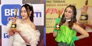 Sandrina Mazaya Raih Piala AMI Awards 2022, Langsung Gelar Syukuran karena Mimpinya Terwujud!