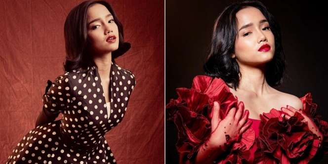 Auranya Makin Menawan, Ini Deretan Pesona Fuji Tampil dengan Bibir Merah Merona