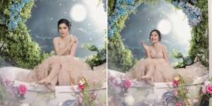 Cantiknya Unreal, Deretan Photoshoot Febby Rastanty Bertema Cahaya Rembulan Sukses Bikin Pangling