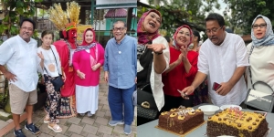 9 Potret Perayaan Ulang Tahun Rano Karno, Seru Ajak Artis Lawas Reuni