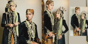 Banjir Pujian, Ini 11 Potret Pernikahan Artis Malaysia Adam Lee dan Sweet Qismina yang Pakai Baju Adat Jawa
