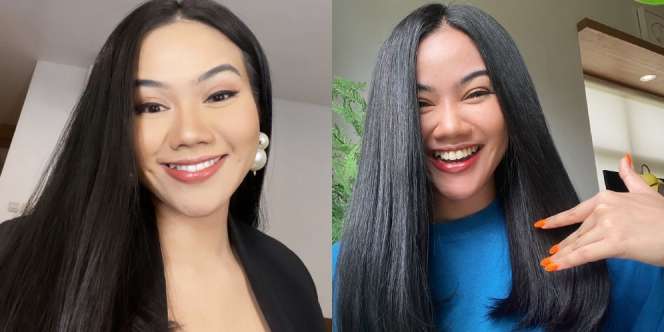 11 Pesona Yura Yunita dengan Rambut Panjang Hitam dan Super Tebal, Cocok jadi Duta Iklan Sampo!