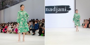 Bukan Model, Ini Deretan Potret Nindy Ayunda Catwalk di Jakarta Fashion Week Kenakan Dress Super Unyu