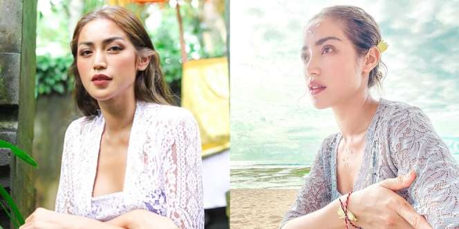 Deretan Potret Jessica Iskandar Pakai Kebaya Bali, Aura Positifnya Terpancar Berkali-kali Lipat!