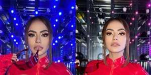 Style-nya di Atas Panggung Curi Perhatian, Ini 10 Potret DJ Yasmin dengan Kostum Merah Menyala