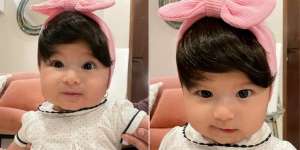 10 Potret Baby Vanilla Anak Rosiana Dewi dan Handika Pratama Pasang Ekspresi Lucu, Masih Kecil Udah Sadar Kamera Lho!
