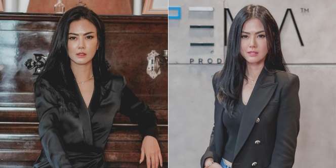 Pesonanya Nampol Banget, Ini 10 Potret Nita Gunawan saat Tampil dengan Outfit Serba Hitam
