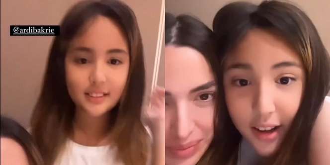 Deretan Potret Mikhayla Bakrie Anak Nia Ramadhani yang Makin Cantik, Dagu Lancipnya Ramai Mendapat Pujian