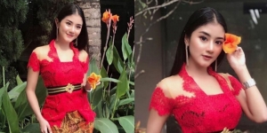 Ghea Youbi Posting Foto dengan Outfit Kebaya Merah, Netizen Langsung Auto Cari Link-nya