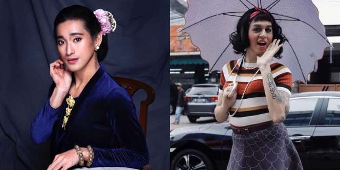 Gak Ragu Tampil Feminin, Ini Deretan Selebriti Pria yang Didandani Mirip Perempuan