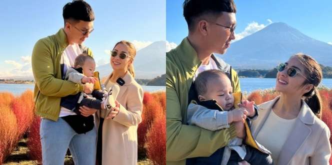 11 Potret Liburan Nikita Willy dan Indra Priawan ke Jepang, Tingkah Gemes Baby Izz Curi Perhatian