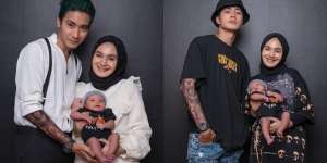 Evan Marvino Jalani Pemotretan Bareng Istri dan Anak, Netizen Sebut Satu Keluarga Kece Semua