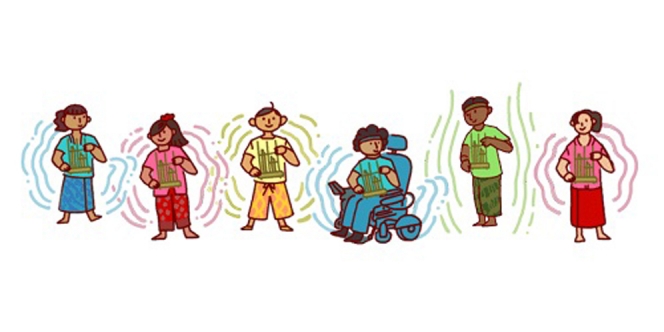 Google Doodle Rayakan Hari Angklung Sedunia, Intip Sejarahnya hingga Dikukuhkan sebagai Warisan Budaya Dunia Asli Indonesia