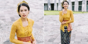 Kenakan Kebaya Hingga Head Piece Tradisional Bali, Ini 10 Gaya Maudy Ayunda yang Curi Perhatian Saat Jadi Jubir di G20
