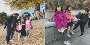 Healing Penuh Keseruan, Ini 10 Potret Desta dan Keluarga Liburan ke Jepang