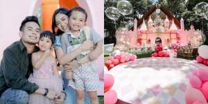 11 Potret Perayaan Ulang Tahun Chava Anak Rachel Vennya, Serba Pink Dekor Mewah Bak Istana di Taman