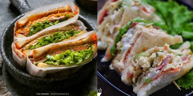 23 Resep Sandwich Roti Tawar untuk Bekal yang Enak dan Praktis dengan Isian yang Kreatif