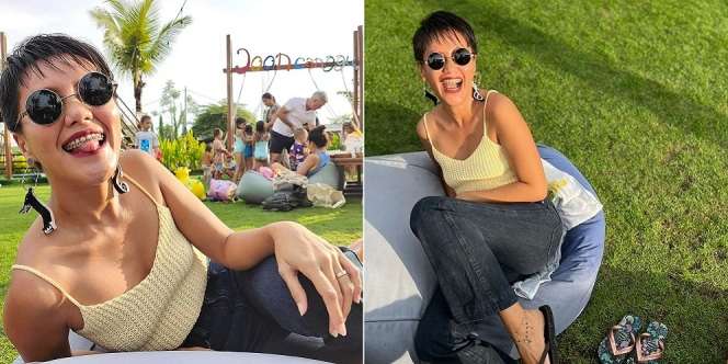 Bikin Pangling, Ini Deretan Potret Lia Waode dengan Gaya Rambut Cepak