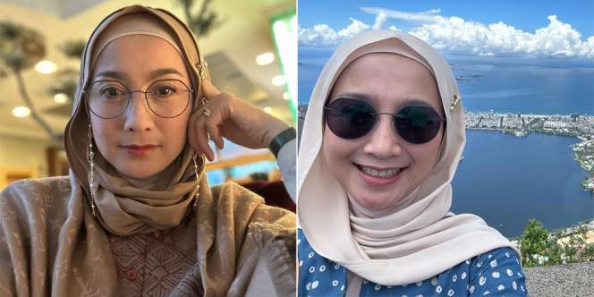 Cantiknya Tak Tergerus Waktu, Ini Deretan Potret Selfie Desy Ratnasari yang Begitu Memikat