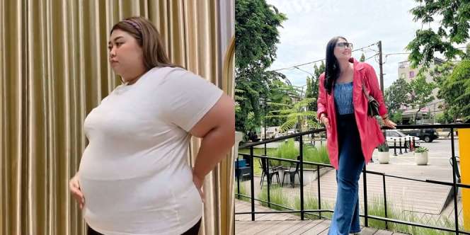 Turun Berat Badan 50 Kg Lebih dari 143 Kg, Ini 10 Potret Clarissa Putri Pamer Tubuh Langsing