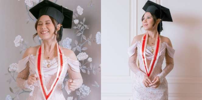 Bersama Orang-Orang Tercinta, Ini 9 Potret Wisuda Nadin Amizah yang Makin Cantik Pakai Toga