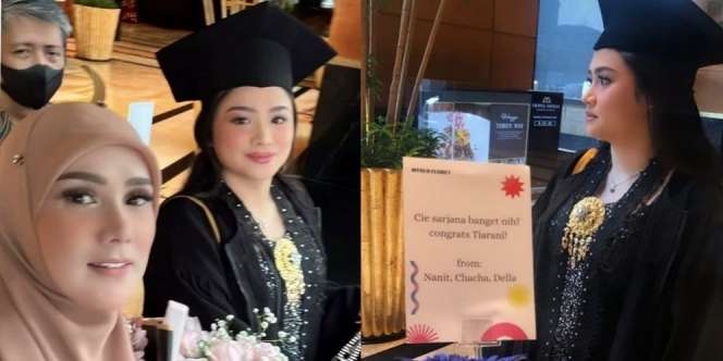 Intip Momen Wisuda Tiara Savitri Anak Sulung Mulan Jameela, Tampak Cantik Pakai Toga