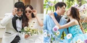 Jiyeon T-ARA Resmi Menikah dengan Atlet Hwang Jae Gyun, Ini Deretan Potret Preweddingnya yang Manis Banget!