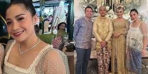 10 Potret Nagita Slavina Pakai Baju Rancangan Desainer Ternama ke Nikahan Kaesang, Disebut Terlalu Terbuka dan Tak Pantas