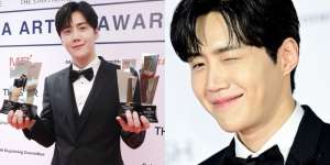 Bangkit Usai Terjerat Skandal, Ini 10 Potret Kim Seon Ho yang Borong Penghargaan di Asia Artist Awards 2022