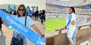 Deretan Momen Najwa Shihab Nonton Langsung Final Piala Dunia 2022, Bahagia Banget karena Argentina Juara