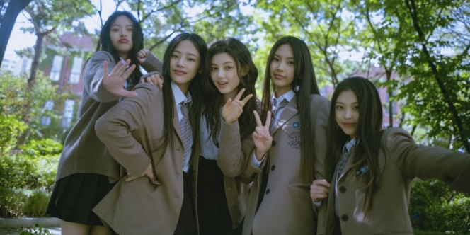 Girlgroup NewJeans Rilis MV Ditto, Kemunculan Choi Hyun Wook dan Park Ji Hu Bikin Heboh!
