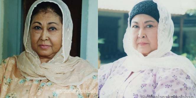 8 Potret Jadul Mendiang Aminah Cendrakasih di Sinetron 'Si Doel', Perannnya Jadi Mak Nyak Memorable Banget!
