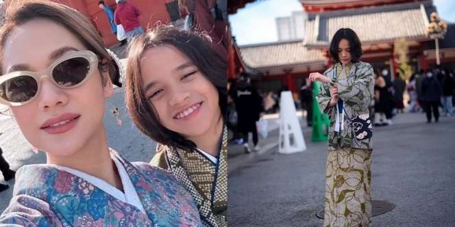 Ini Potret Noah Anak BCL Pakai Kimono Saat di Jepang, Kini Sudah Bisa Senyum Sumringah Usai 3 Tahun Kepergian Ayahnya