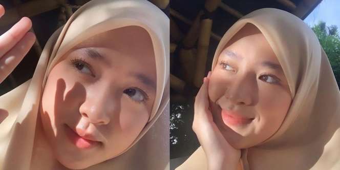 Deretan Potret Selfie Nissa Sabyan yang Memesona, Mata Cokelat dan Bulu Mata Lentiknya Tuai Banyak Pujian