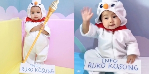 10 Potret Menggemaskan Baby Nadlyne Anak Nanda Arsyinta Cosplay Maskot Mixue, Siap Menginvasi Ruko Kosong gaes!
