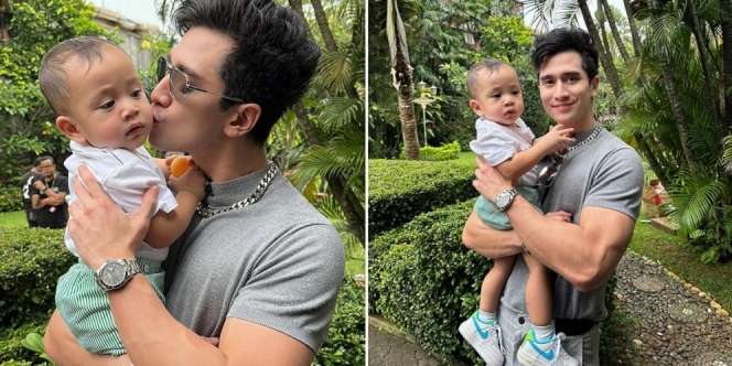 Potret Verrell Bramasta Gemas Gendong Rayyanza, Netizen Malah Ribut Tentang Jodoh