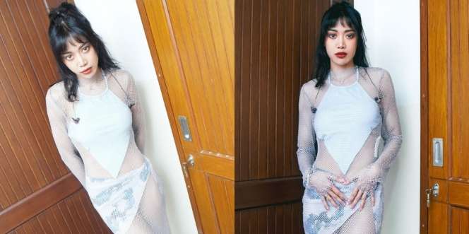 Curi Perhatian, Ini Deretan Potret Widi Vierratale Tampil di Atas Panggung Pakai Dress Nerawang