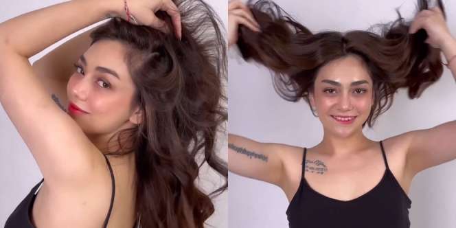 10 Potret Celine Evangelista dengan Warna Rambut Baru, Pesonanya Gorgeous Banget!
