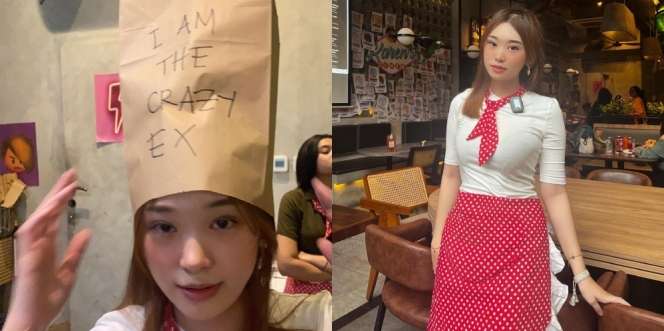 Deretan Potret Livy Renata saat Jadi Pegawai Karen's Diner, Wajahnya Judes Banget! 