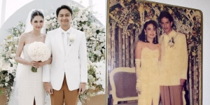 Mikha Tambayong Tiru Baju Pernikahan Orangtuanya di Hari Pernikahan dengan Deva Mahendra