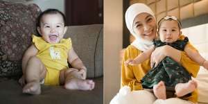 10 Potret Bulan Anak Bungsu Ananda Omesh dan Dian Ayu Lestari, Makin Lucu dan Gemesin di usia 6 Bulan!