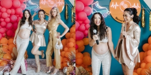 Deretan Pesona Jennifer Bachdim di Acara Ulang Tahun Jessica Iskandar, Tampil Kece Pamer Baby Bump