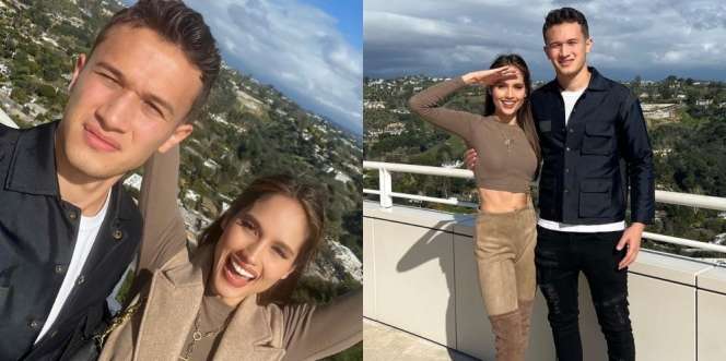 Makin Mesra, Ini Deretan Potret Cinta Laura Museum Date dengan Arya Vasco di Los Angeles