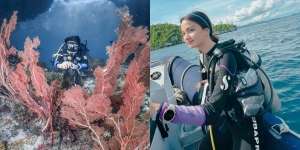 Deretan Potret Sabrina Anggraini Diving di Raja Ampat, Wajah Mulus dan Glowing Tanpa Make Up jadi Sorotan